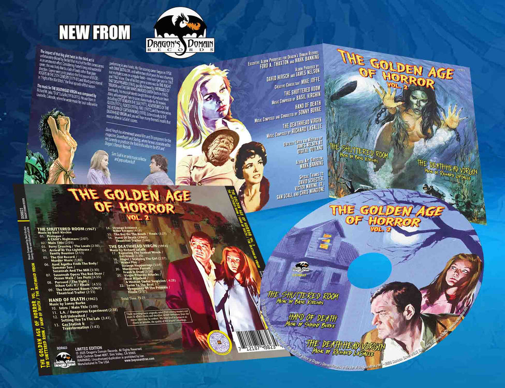 THE GOLDEN AGE OF HORROR: VOL. 2 | Buysoundtrax