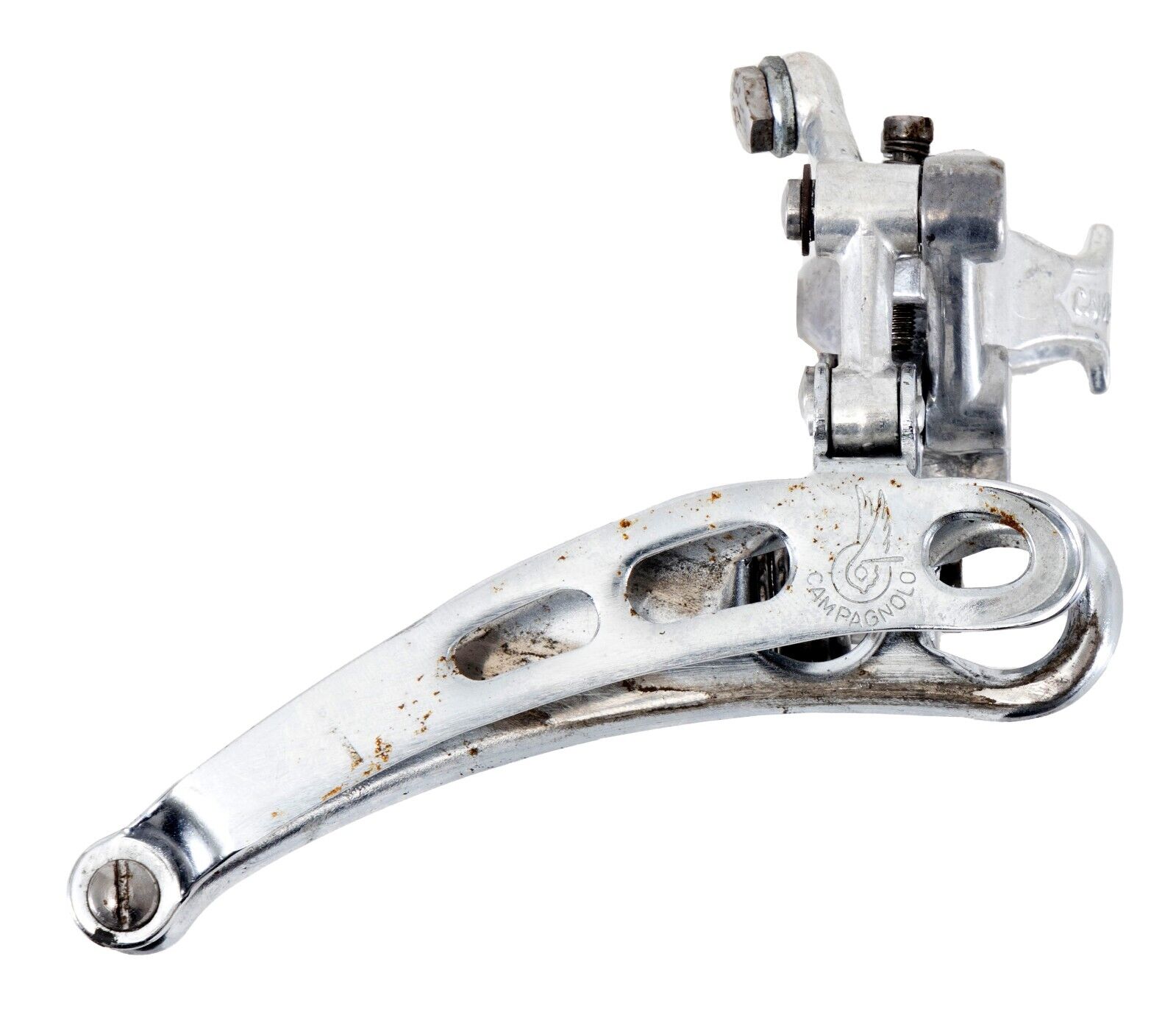 Campagnolo Nuovo Record 3-Hole Road Bike Front Derailleur 28.6mm