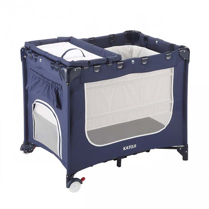 KATOJI カトージ ポータブルベビーベッドおむつ替えテーブル付