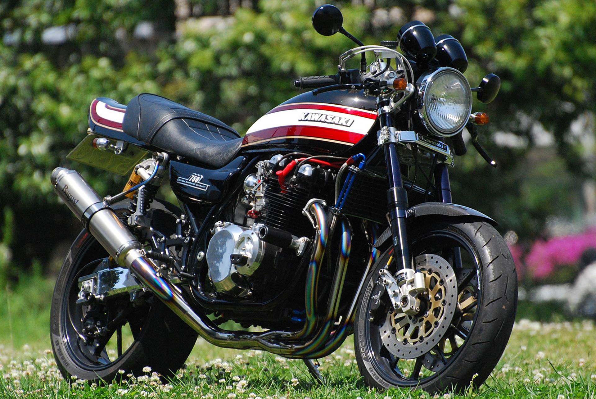 Bagus! motor cycle | KAWASAKI ZEPHYR 750 Full titanium muffler