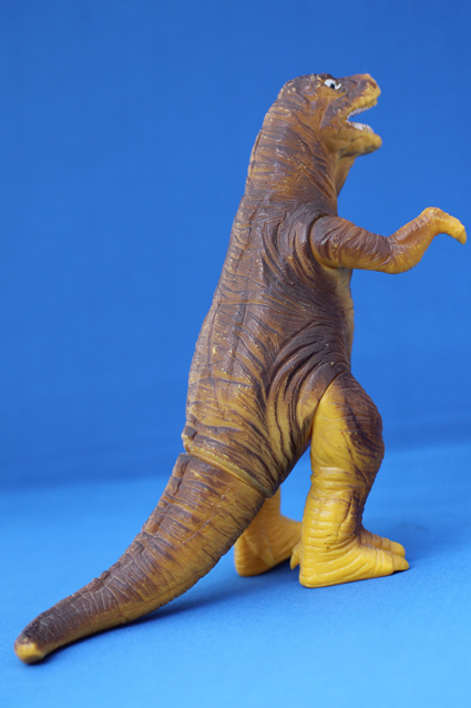 河田のソフト怪獣シリーズ・肉食恐竜チラノザウルス – 昭和玩具研究+発表