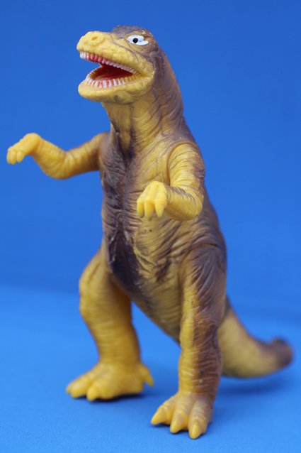 河田のソフト怪獣シリーズ・肉食恐竜チラノザウルス – 昭和玩具研究+発表
