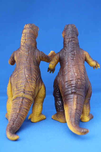 河田のソフト怪獣シリーズ・肉食恐竜チラノザウルス – 昭和玩具研究+発表