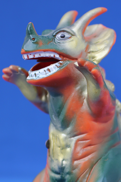 発火式ゼンマイ動力・ヨネザワの怪獣キングドラゴン – 昭和玩具研究+発表