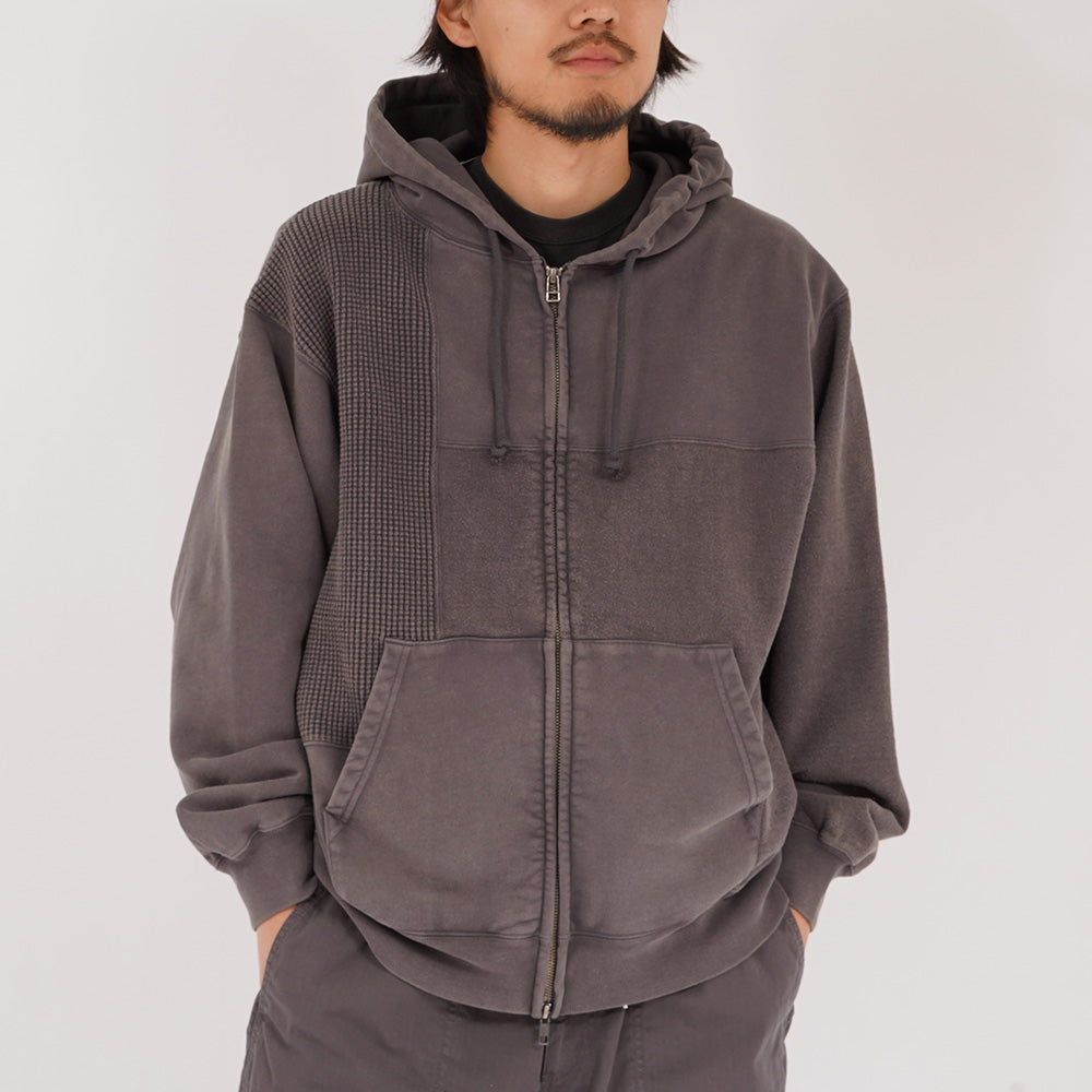 2026春夏】フィールド パッチワークド ジップアップ パーカー – BAMBOO