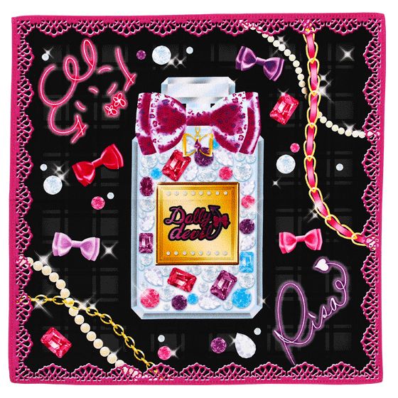 ドーリーデビル サイン入りハンカチ（大地のの・白樺リサ） - グッズ