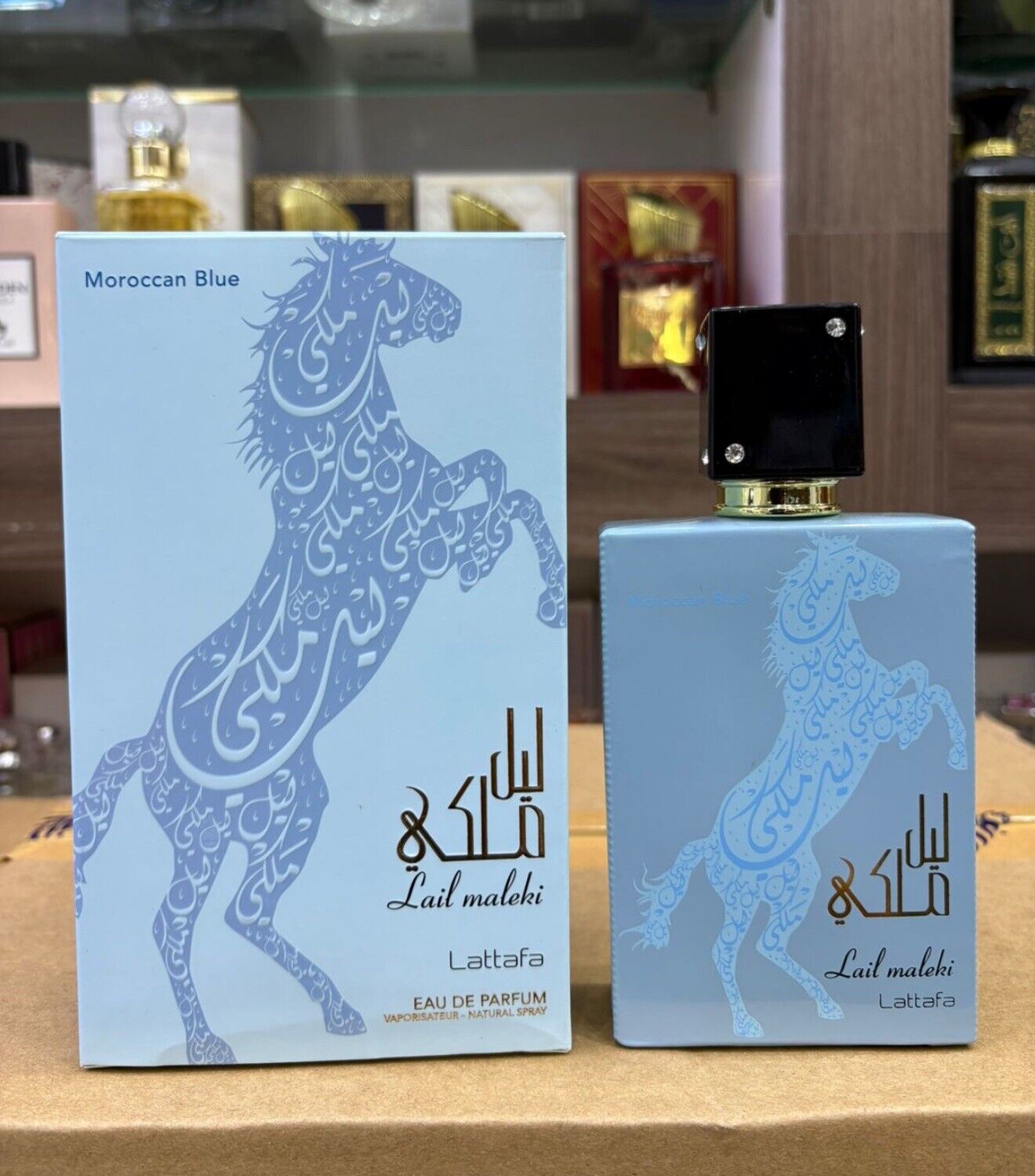 Lail Maleki Moroccan Blue EDP Perfume By Lattafa 100MLHottest