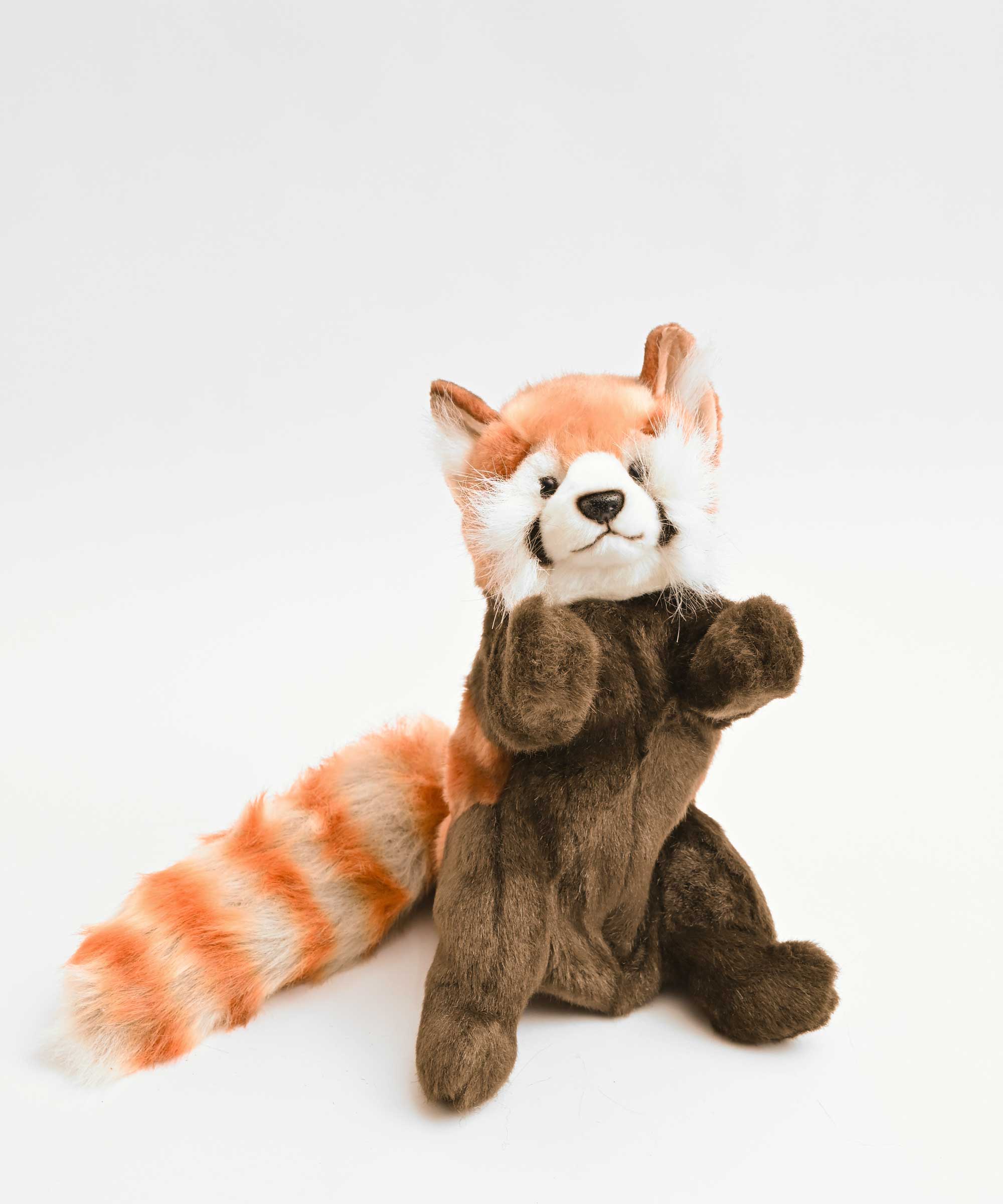 HANSA/ハンサ】 ハンドパペット レッサーパンダ ぬいぐるみ – BASIC