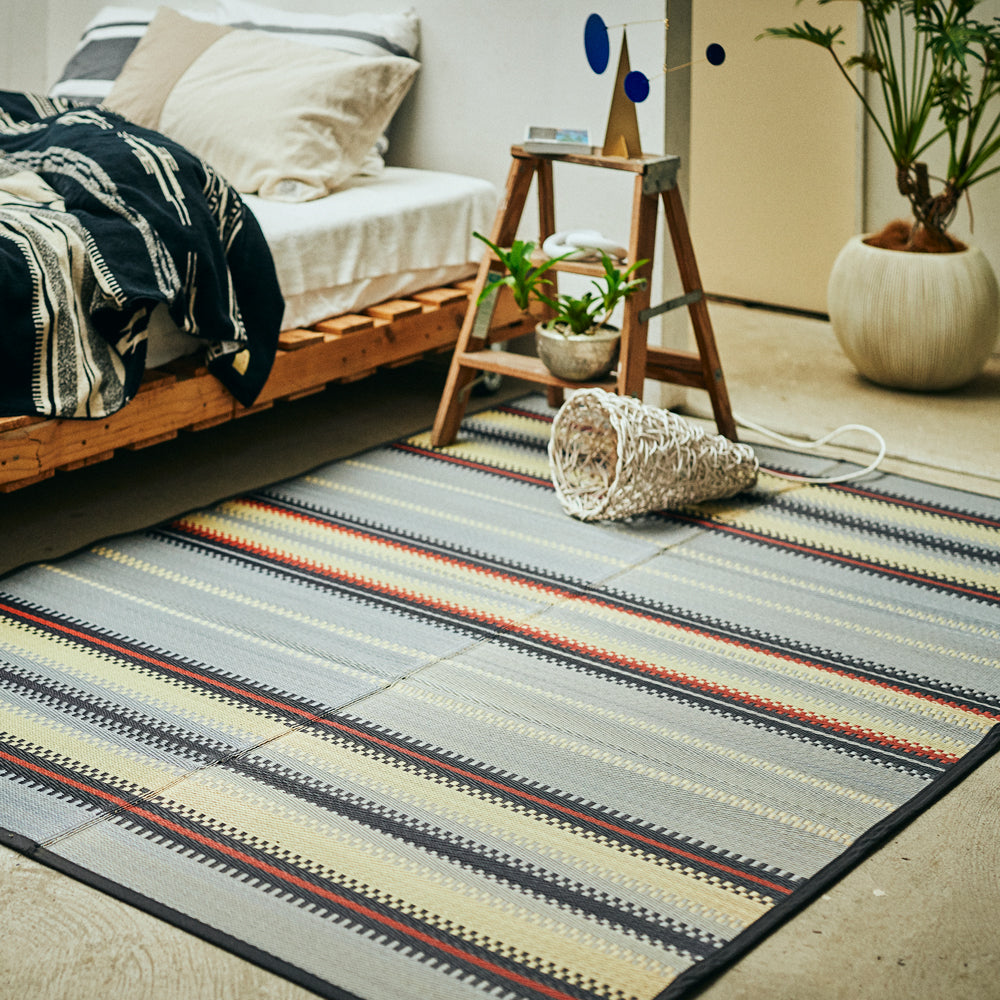 IGUSA RUG / border FADE BLUE – BasShu Online Store