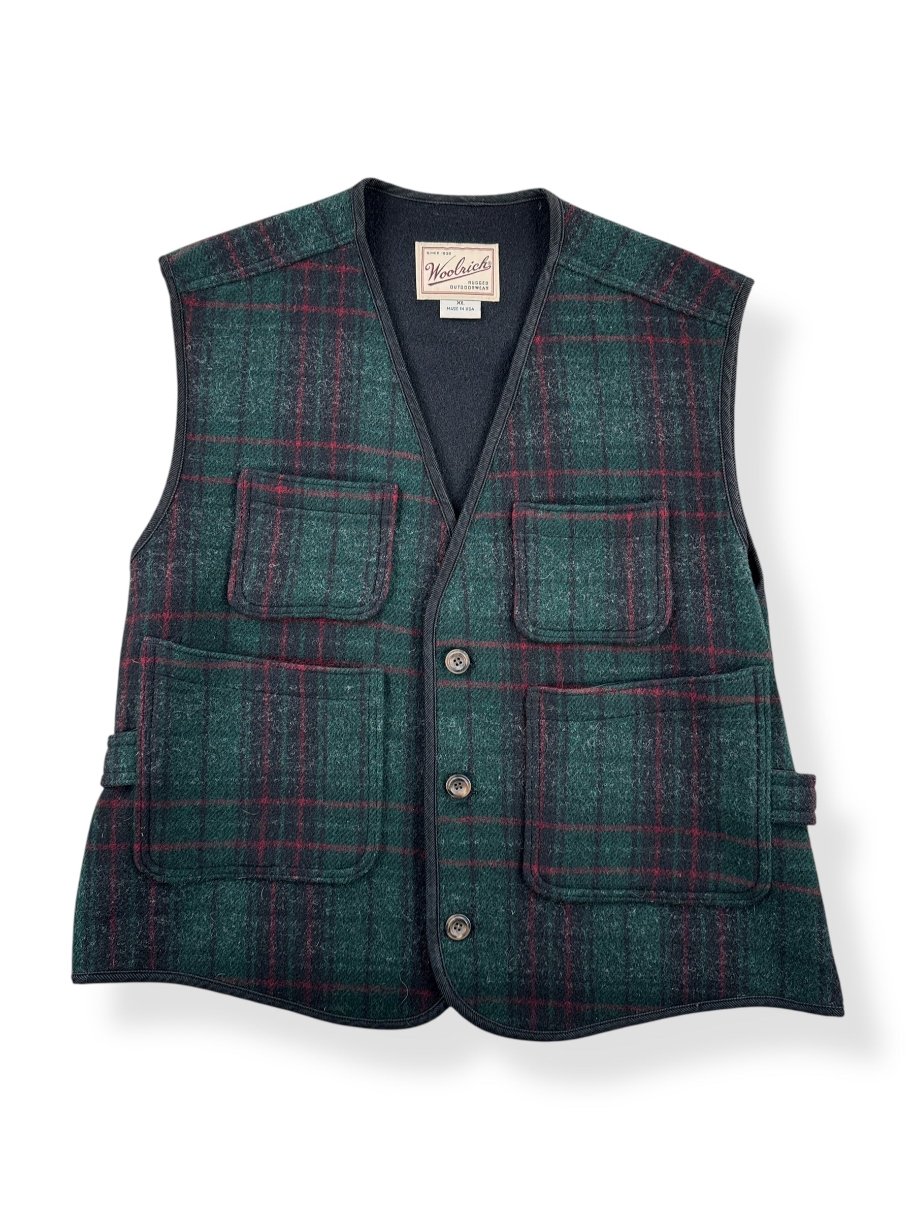 Vintage Woolrich Wool Vest SZ XL – The Barn Owl Vintage Goods