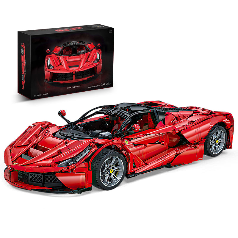 1: 8 LaFerrari Sportcar Building Set, Fully Detailed Simulation