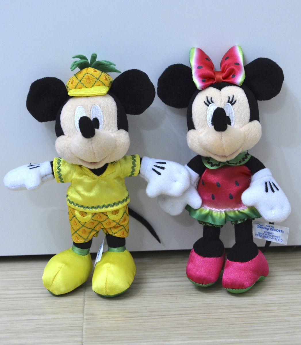 フル！フル！フルーツ！『ミッキー・ミニー ぬいぐるみバッジ』グッズ