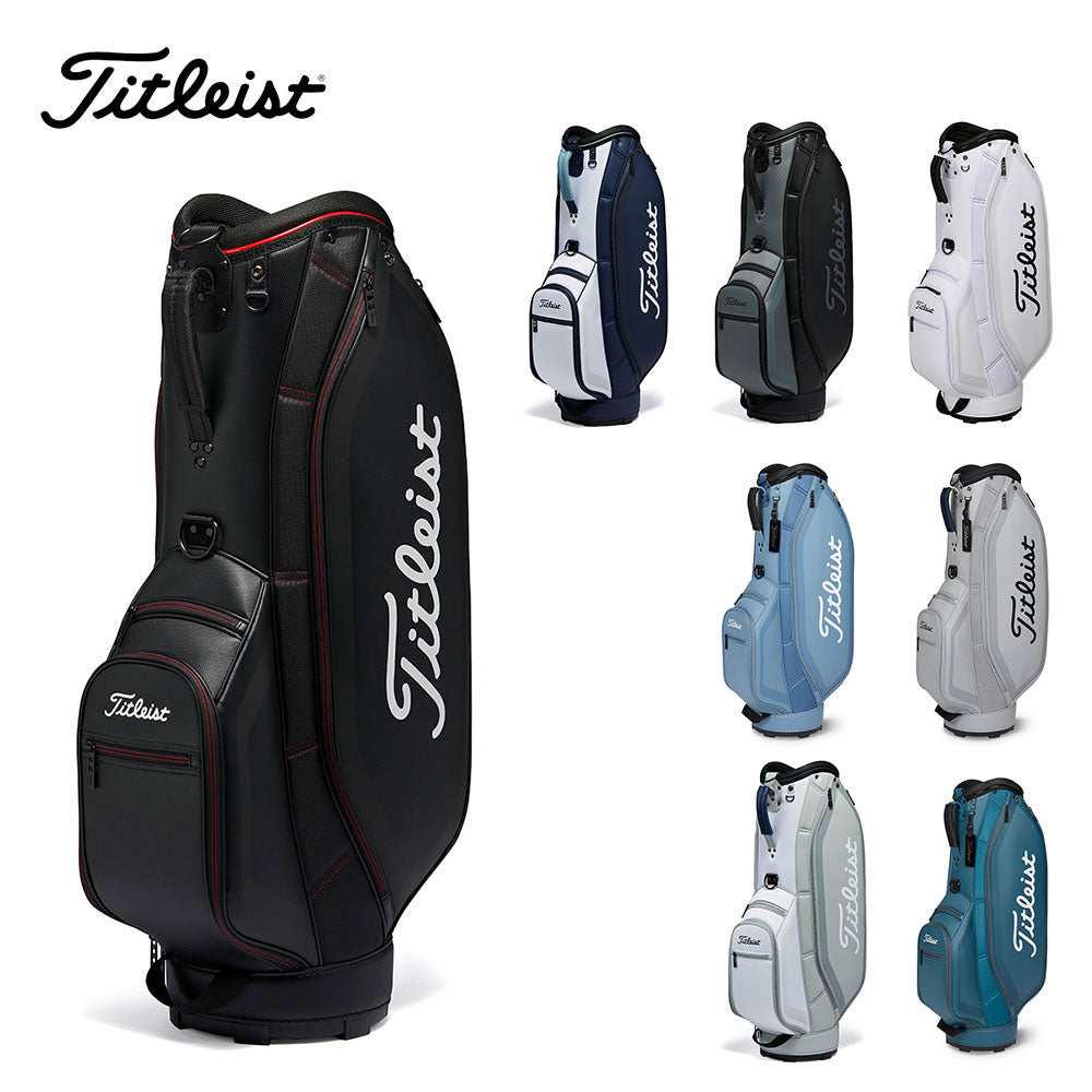 Titleist キャディーバッグ ホワイト 軽量9型 TB23ACBA-16 Titleist