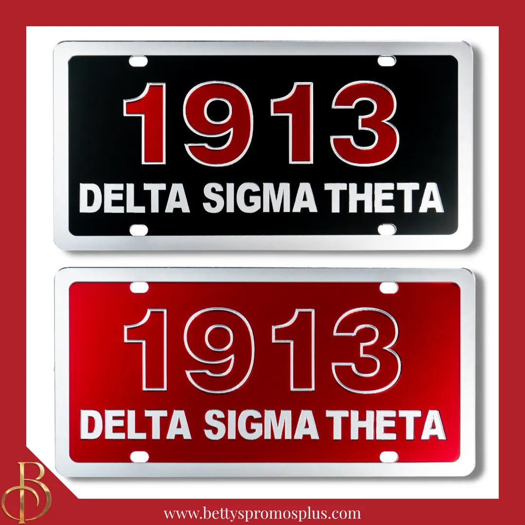 Delta Sigma Theta ΔΣΘ 1913 with Delta Sigma Theta Laser Engraved