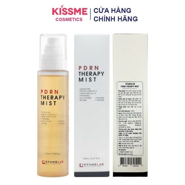 Xịt khoáng Dưỡng Ẩm Tái sinh tế bào Kyung Lab PDRN Therapy Mist