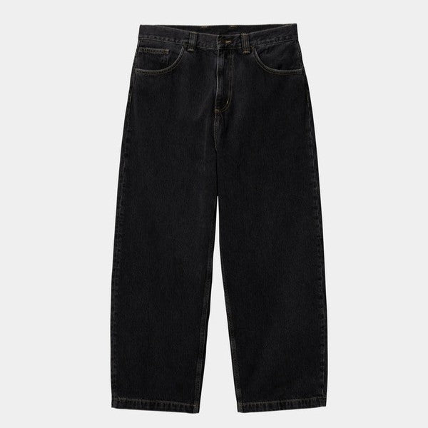 Carhartt WIP Brandon Pant Black Stone Washed Denim – Black Sheep