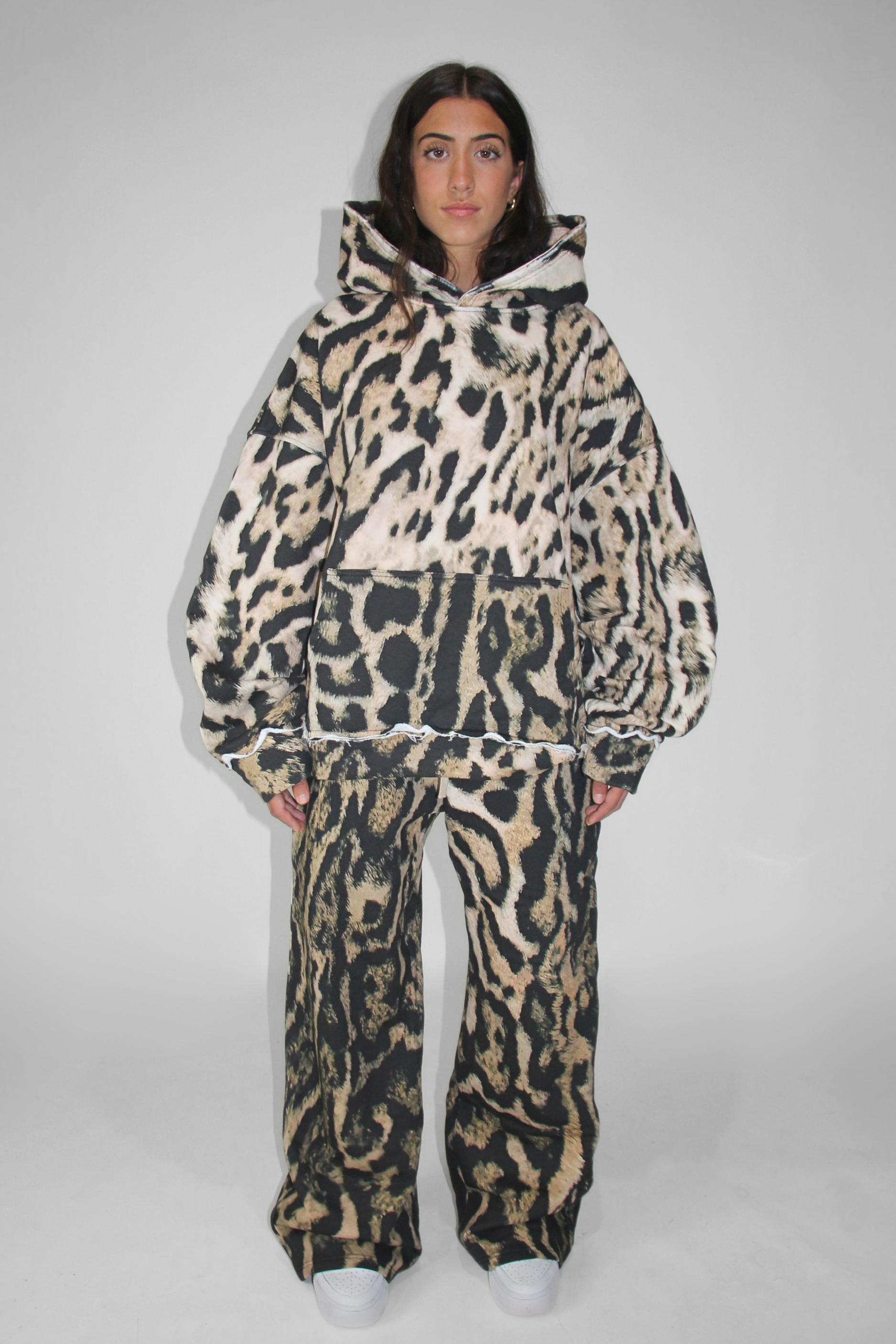 The Leopard Hoodie French Terry – Blasters Club