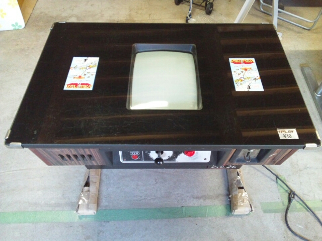 14インチ「スペースパイロット」のテーブル筐体を「スペース