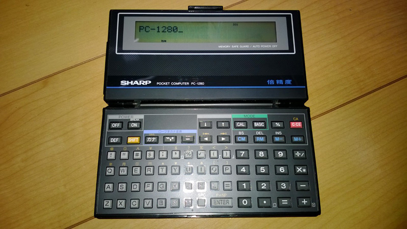 SHARP PC-1280 | Kyoro's Room Blog
