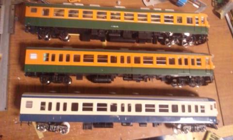 カツミの111系をリニューアルする その1 | 枝川製作所の日誌