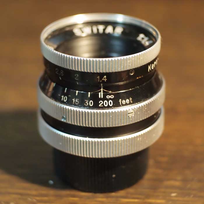 Cine Lens Gallery: Kern Switar 25mm f1.4 （ Cマウント ）