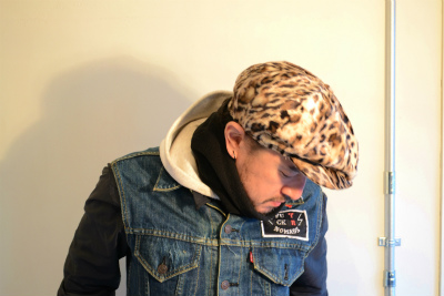 GANGSTERVILLE】 LEOPARD CASQUETTE - GLADHAND グラッドハンド 正規