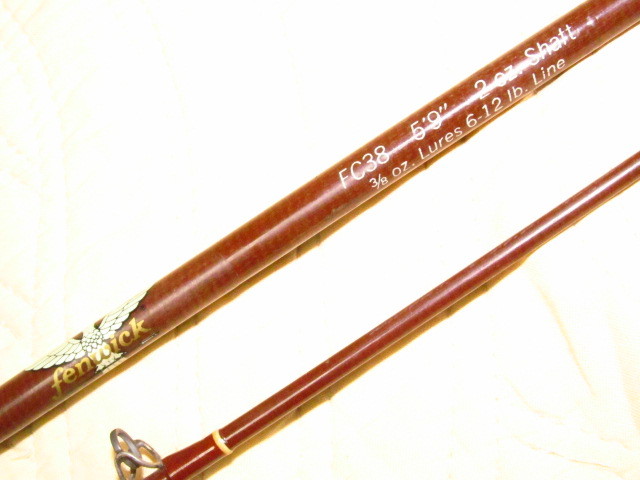 フェンウィックFC38 スローアクション ルアー黎明期の名作ベイト