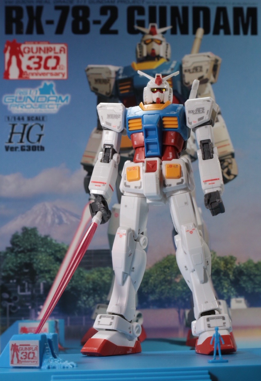 RX-78-2『ガンダム』Ver.G30th RG 1/1 ガンダムプロジェクトHGのご紹介