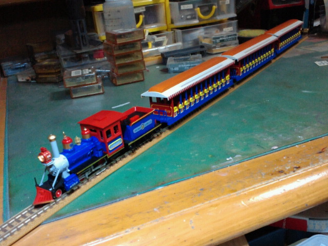 トミックスのウエスタンリバー鉄道Nゲージをミシシッピ号に大改造11