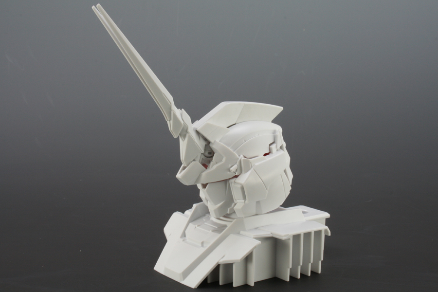 1/48 ユニコーンガンダム ヘッドディスプレイベース 素組みレビュー