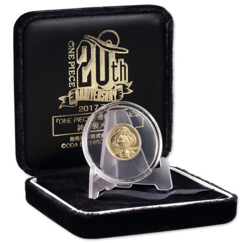ONE PIECE』連載20周年記念メダル 発売、純金製｜LOGPIECE（ワンピース