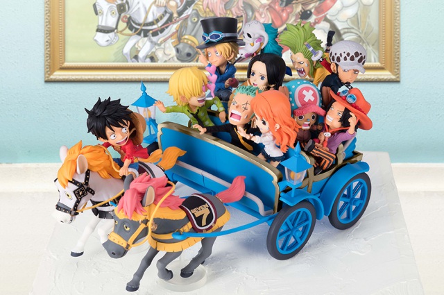 一番くじ】 キャラクター人気投票TOP10イラストをワーコレで豪華立体化