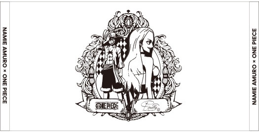 安室奈美恵 × アニメ「ワンピース」コラボ公式ツアーグッズ 発売→即日