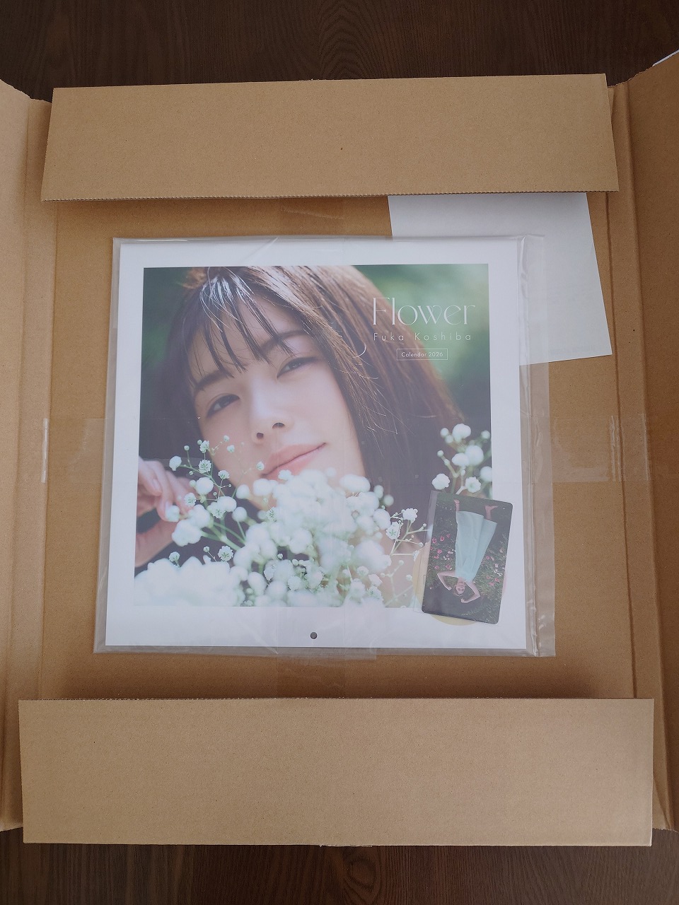 抽選特典：直筆サイン入りフォトカード】小芝風花カレンダー2026