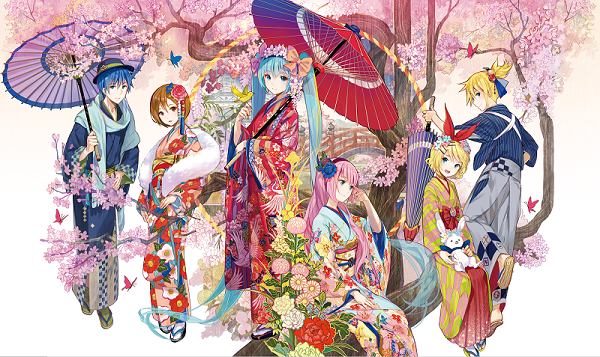 雪ミク スカイタウン】「初音ミク〜花色衣〜」の1/8スケールフィギュア