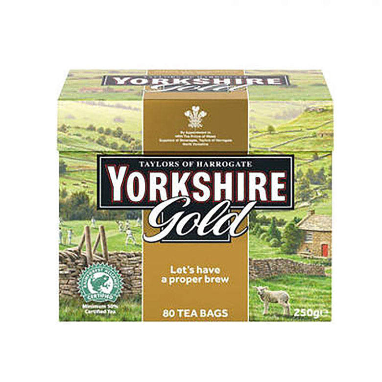 Yorkshire Gold 80 Tea Bags 250g – Bobby's Onlineshop