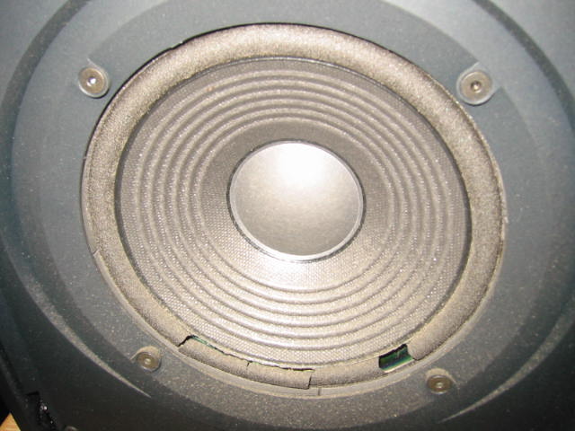 JBL コントロール5 スピーカーエッジの貼り替え