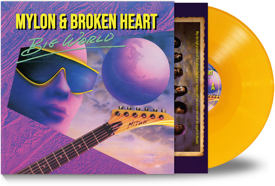 Mylon & Broken Heart - Big World (Nitro Yellow Vinyl) 2024 Girder