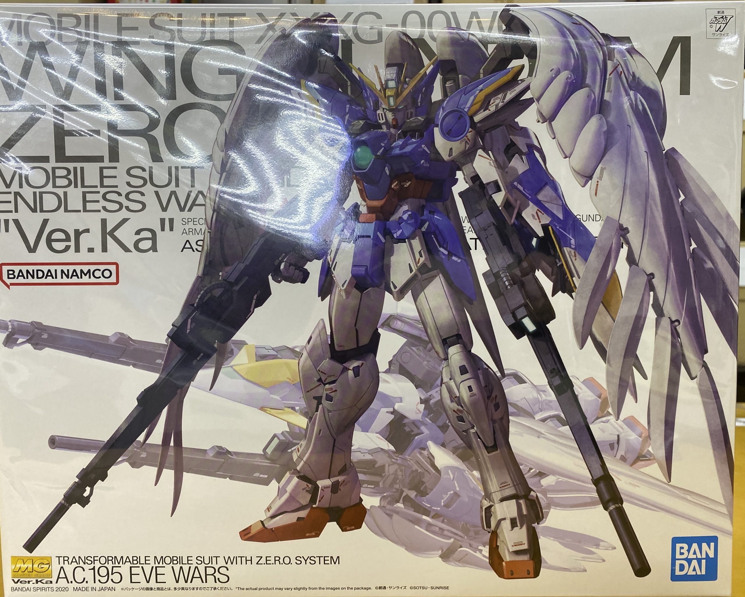 1/100 MG XXXG-00W0 ウイングガンダムゼロEW Ver.Ka 「新機動戦記