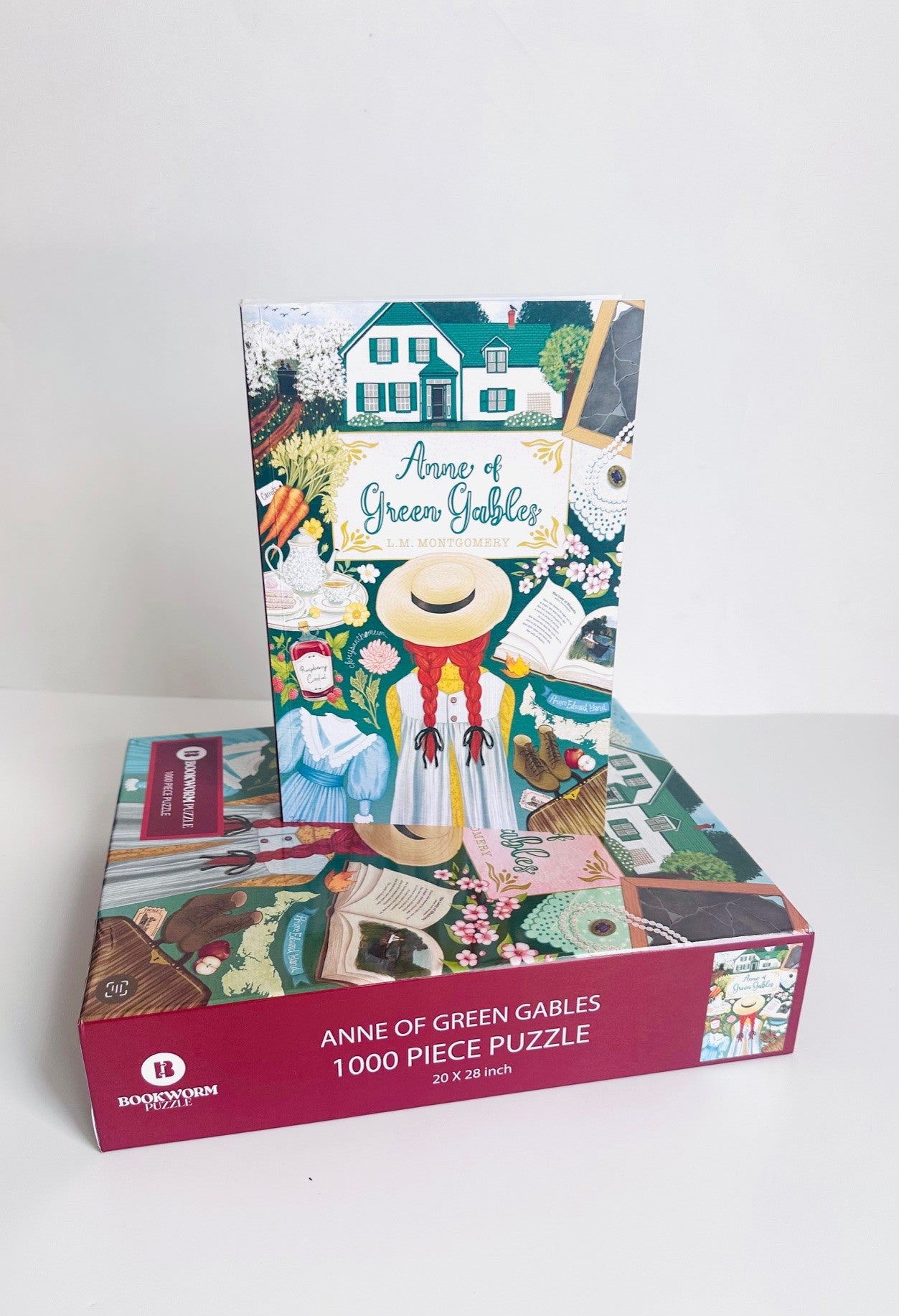 ANNE OF GREEN GABLES - 1000 PIECE Puzzle & Book Set