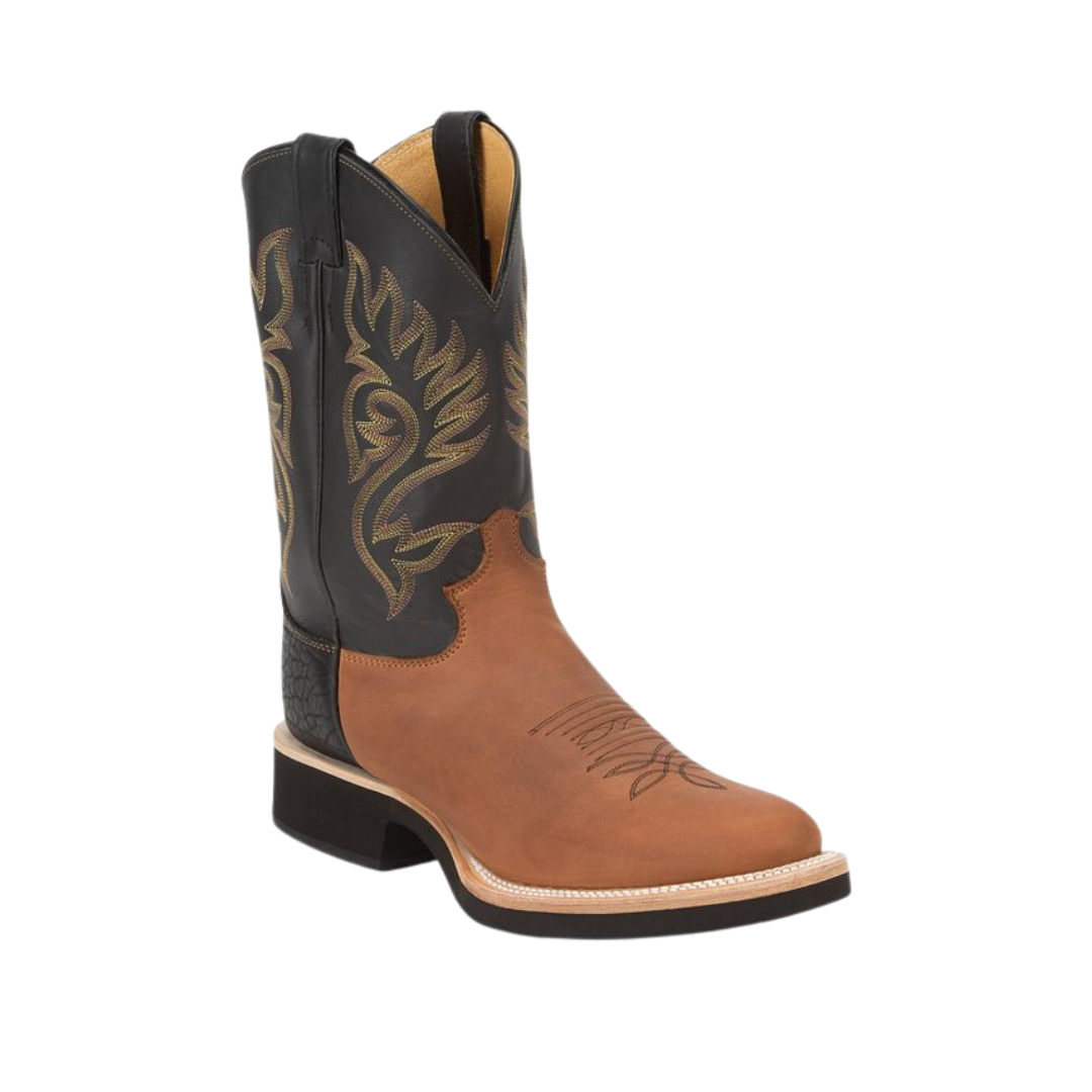 Justin Men's Tekno Crepe Brown Boots - Style, Western Quality