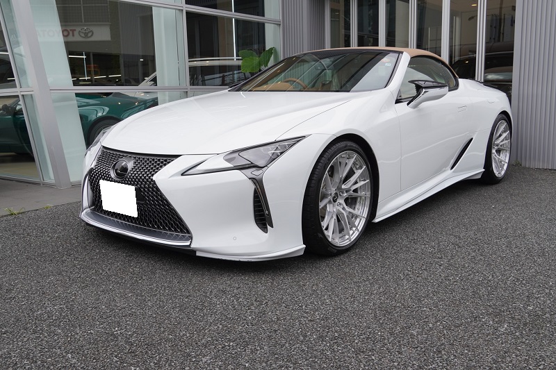 LEXUS LC500 Convertible × BC FORGED