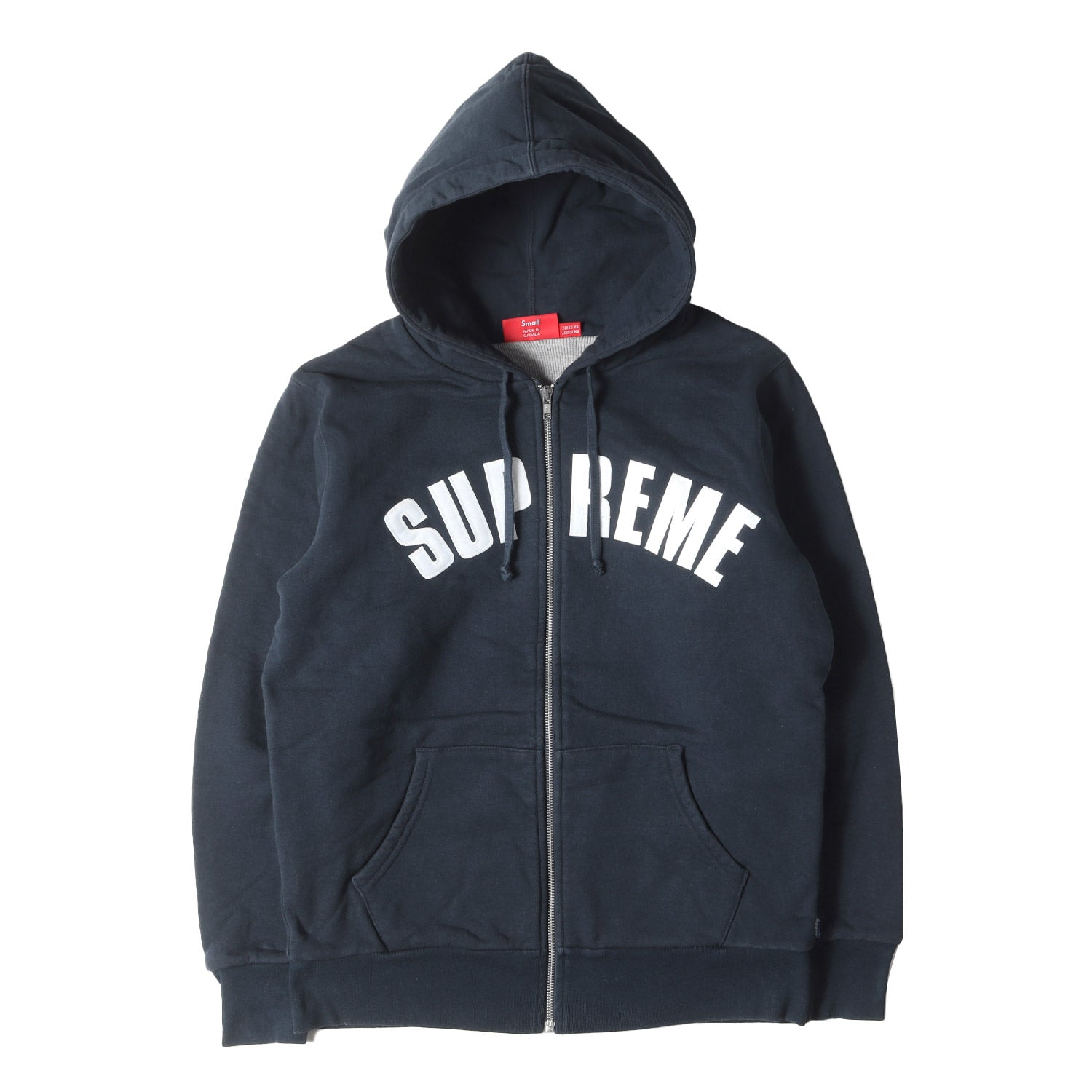 Supreme (シュプリーム) アーチロゴ サーマル ジップ スウェット