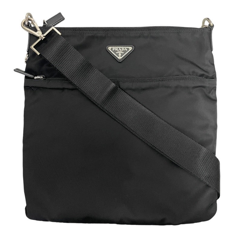 PRADA】プラダ ショルダーバッグ ナイロン レディース 黒 ブラック