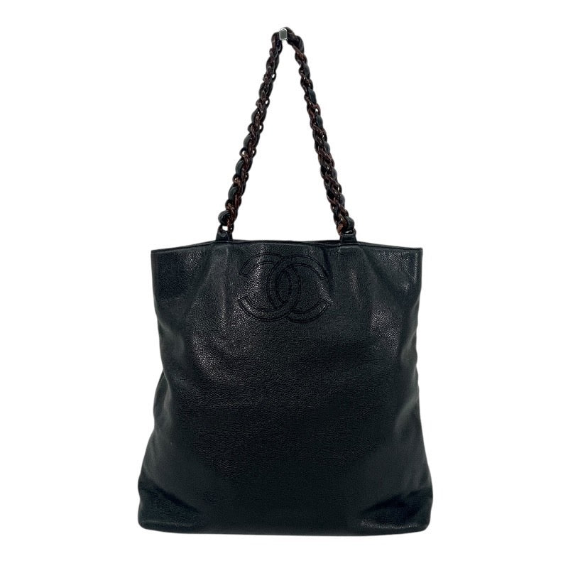 CHANEL】シャネル トートバッグレディース ココマーク ウッドチェーン