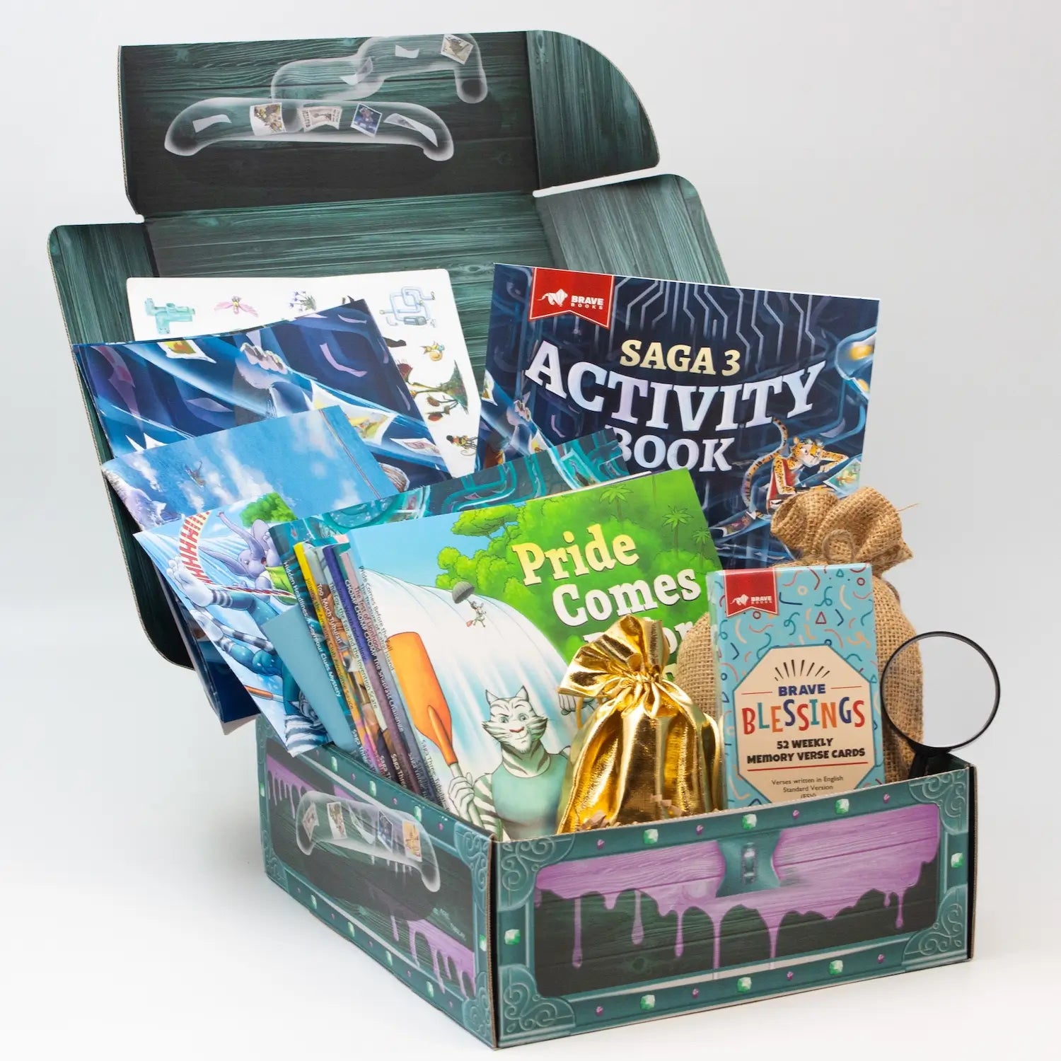 Saga Three Treasure Box – Brave Books