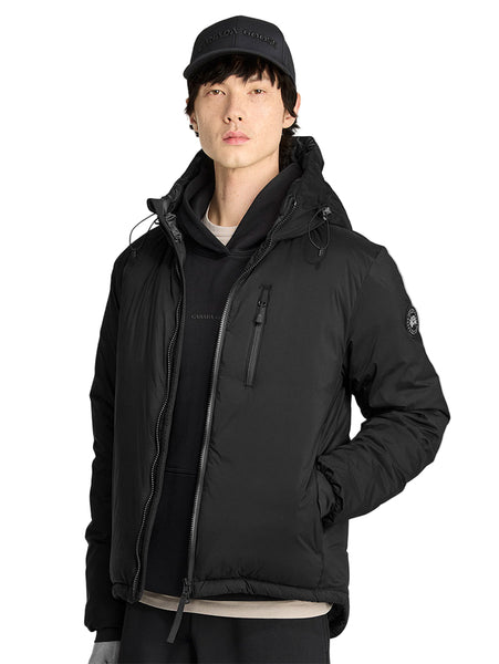 Lodge Hoodie Black Label in Black | Canada Goose | Bricks and Bonds