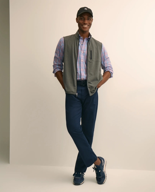 Vest with Zipper | Brooks Brothers