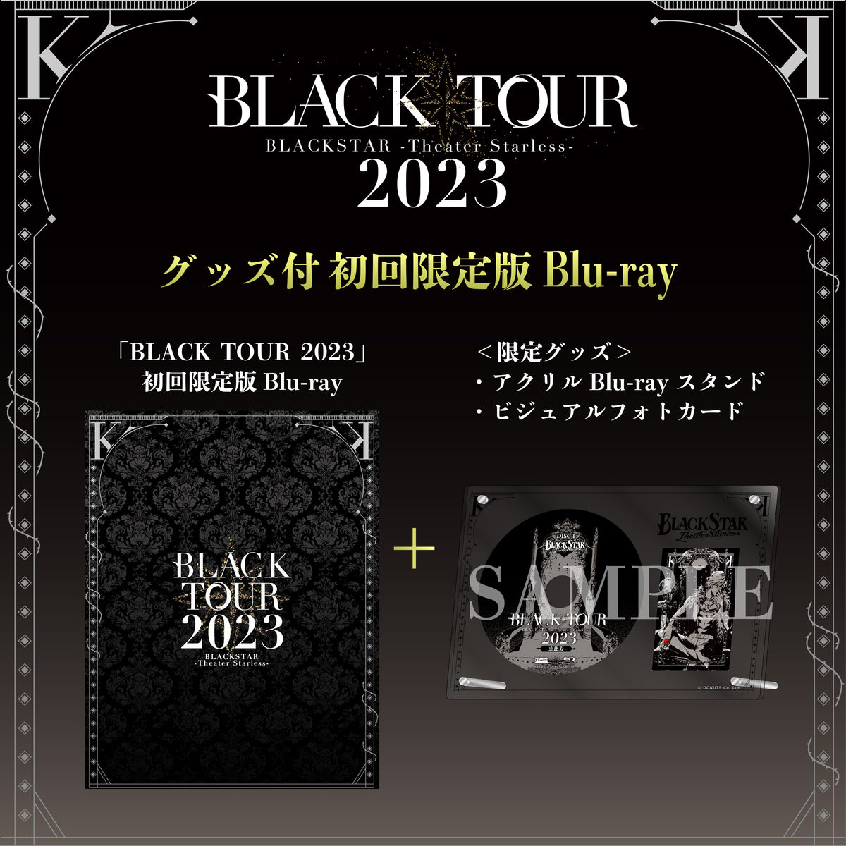 グッズ付初回限定版Blu-ray】「BLACKTOUR2023」 – ブラックスター
