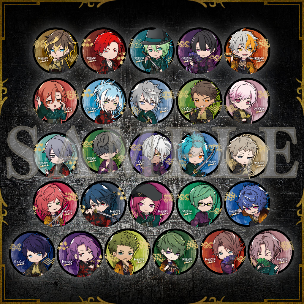 トレーディングミニキャラ缶バッジ 映画村ver. – ブラックスター